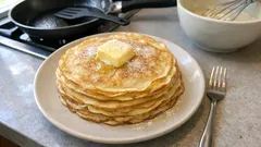 Dünne Pfannkuchen wie früher – ein Grundrezept, das immer gelingt