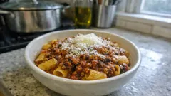 Vegetarische Bolognese mit Soja-Hack und Steinpilzen – so wird sie richtig herzhaft